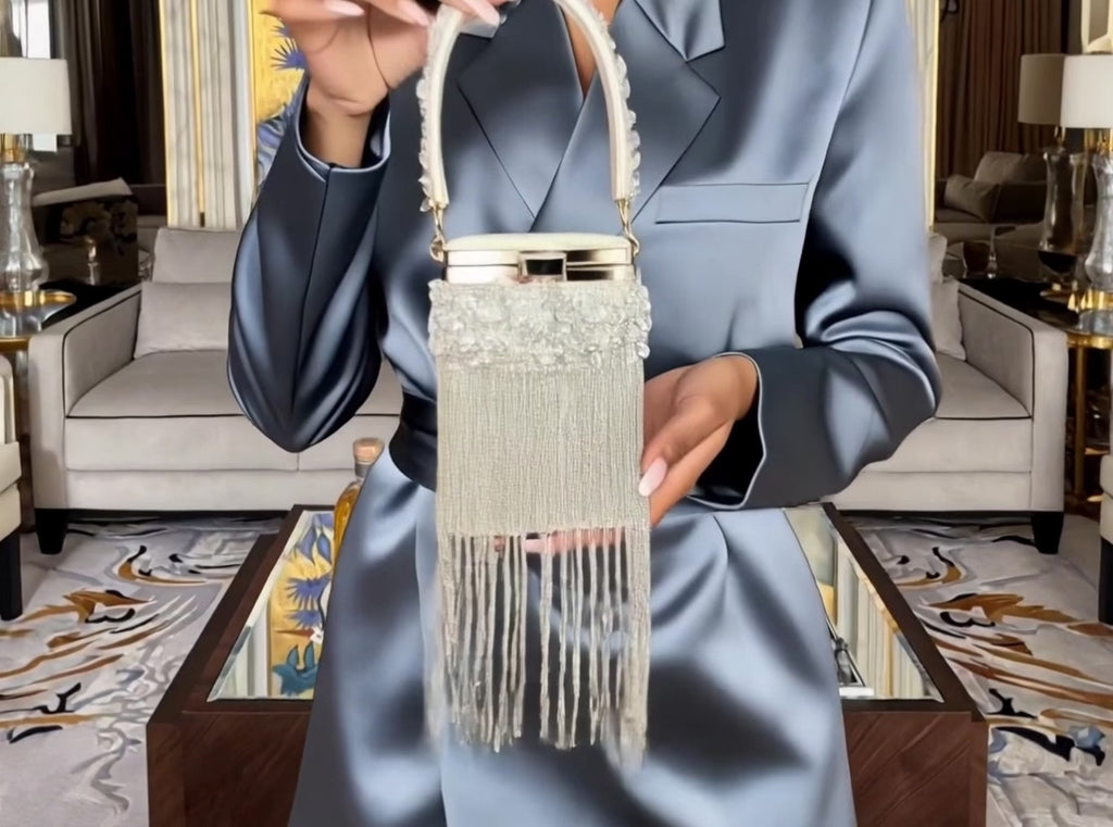 Champagne Cake Wristbag