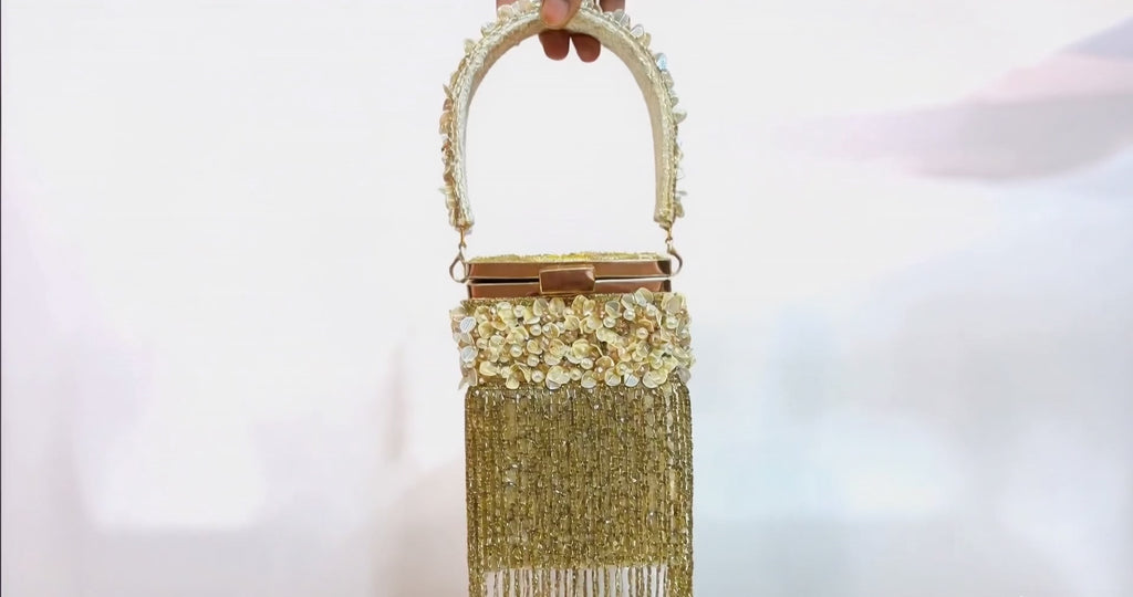 Champagne Cake Wristbag